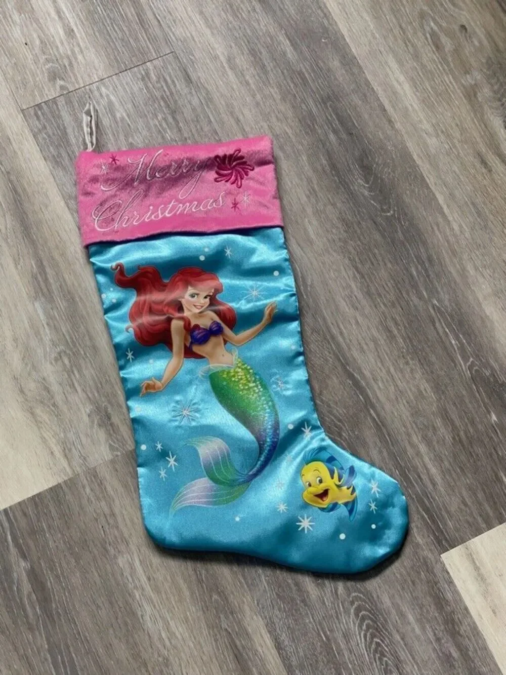 RARE 2014 THE LITTLE MERMAID ARIEL & FLOUNDER 18